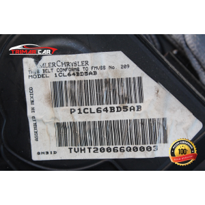 P1CL64BD5AB CINTURA SICUREZZA ANTERIORE DESTRA JEEP GRAND CHEROKEE 3 III (WH,WK)(04-11) 3.0 CRD 218CV 160KW COD MOTORE: 642980 EXL