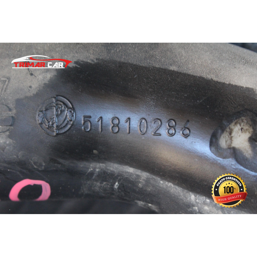 51810286 TUBO MANICOTTO ASPIRAZIONE ARIA FIAT FIORINO 3 (225)(2007 IN POI) 1.3 MJET 75CV 55KW