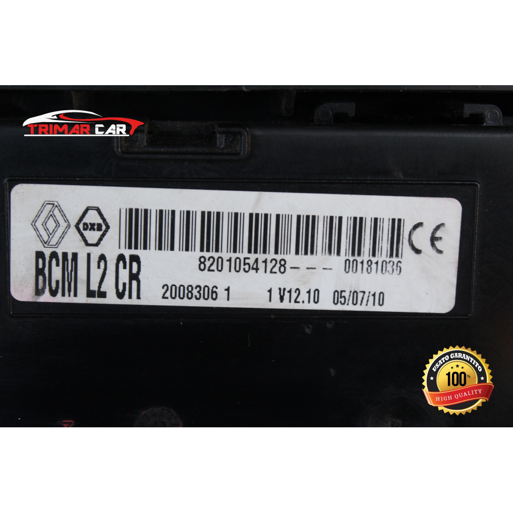 8201054128 CENTRALINA BODY COMPUTER RENAULT CLIO 3 III (BR0/1,CR0/1)(05-13) 1.5 DCI 86CV 63KW COD MOTORE: K9K766