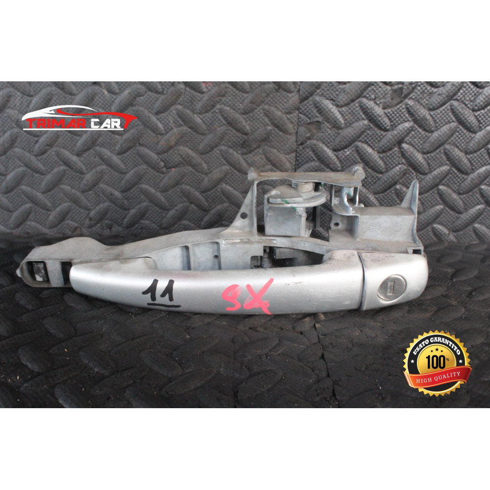 9680168680 MANIGLIA ESTERNA ANTERIORE SINISTRA PEUGEOT 207 (WA,WC)(06-15) 1.6 HDI 109CV 80 KW COD MOT; 9HZ