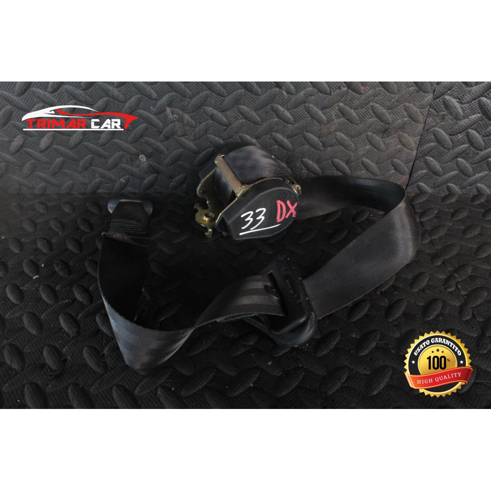 96498075XX CINTURA SICUREZZA POSTERIORE DESTRA PEUGEOT 207 (WA,WC)(06-15) 1.6 HDI 109CV 80 KW COD MOT; 9HZ