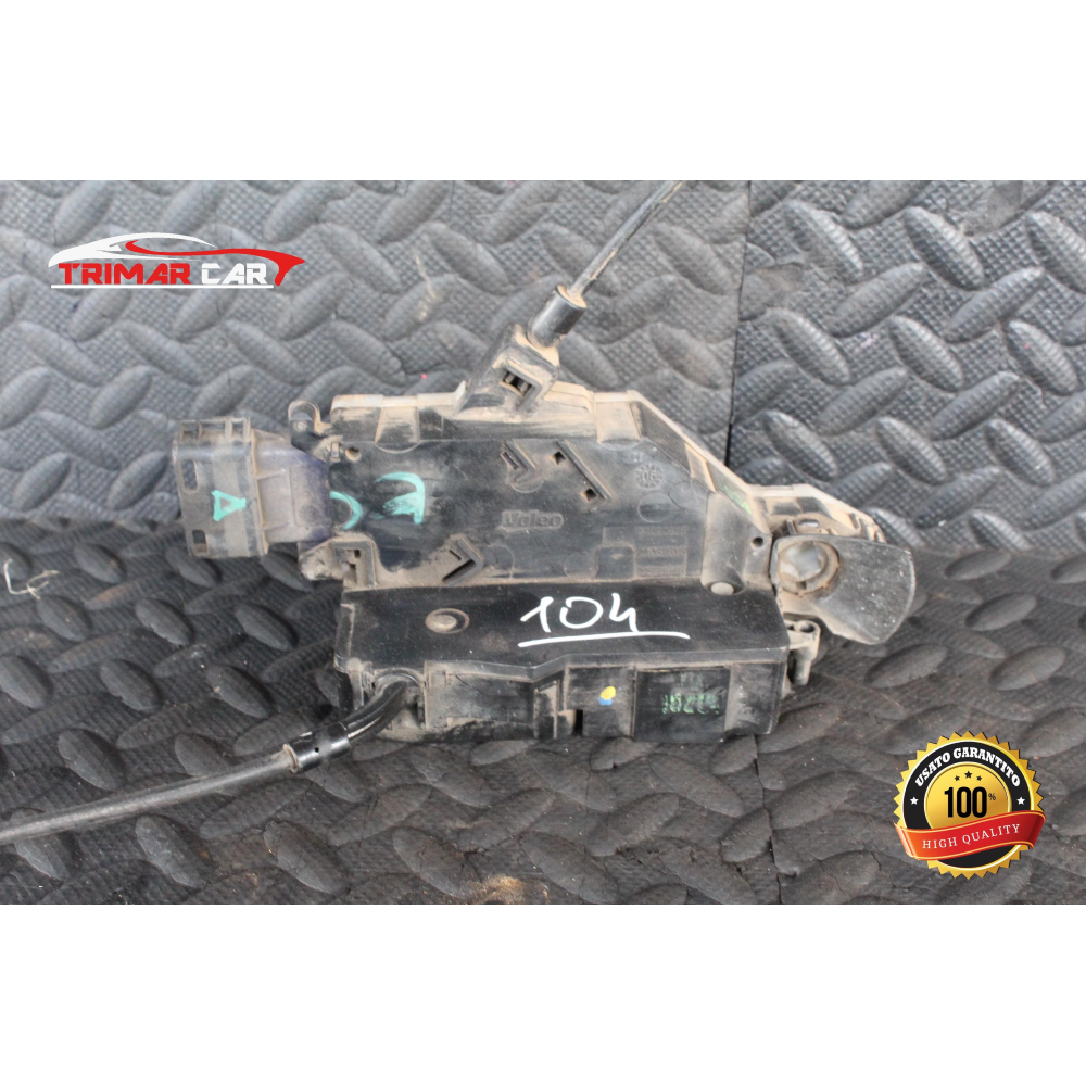 24087158 SERRATURA SPORTELLO ANTERIORE SINISTRA PEUGEOT 207 (WA,WC)(06-15) 1.6 HDI 90CV 66KW COD MOTORE: 9HX