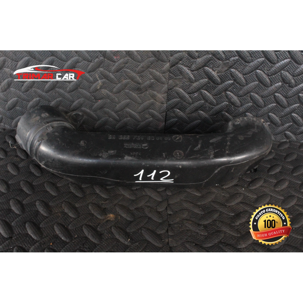 9656673480 TUBO MANICOTTO ASPIRAZIONE ARIA PEUGEOT 207 (WA,WC)(06-15) 1.6 HDI 90CV 66KW COD MOTORE: 9HX