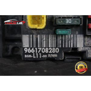 9661708280 CENTRALINA BODY COMPUTER PEUGEOT 207 (WA,WC)(06-15) 1.6 HDI 109CV 80 KW COD MOT; 9HZ