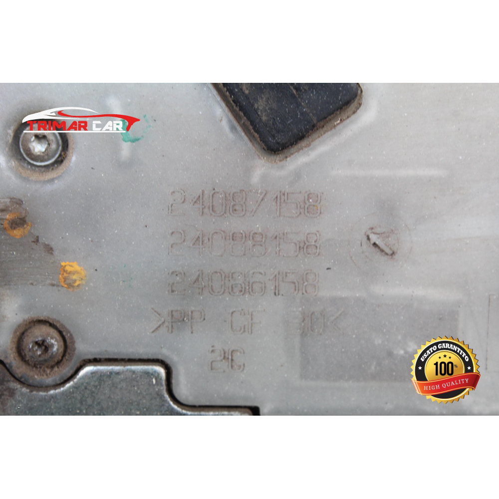 24087158 SERRATURA SPORTELLO ANTERIORE SINISTRA PEUGEOT 207 (WA,WC)(06-15) 1.6 HDI 90CV 66KW COD MOTORE: 9HX