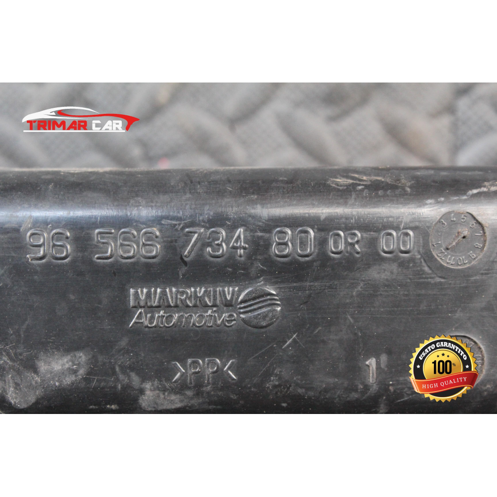 9656673480 TUBO MANICOTTO ASPIRAZIONE ARIA PEUGEOT 207 (WA,WC)(06-15) 1.6 HDI 90CV 66KW COD MOTORE: 9HX