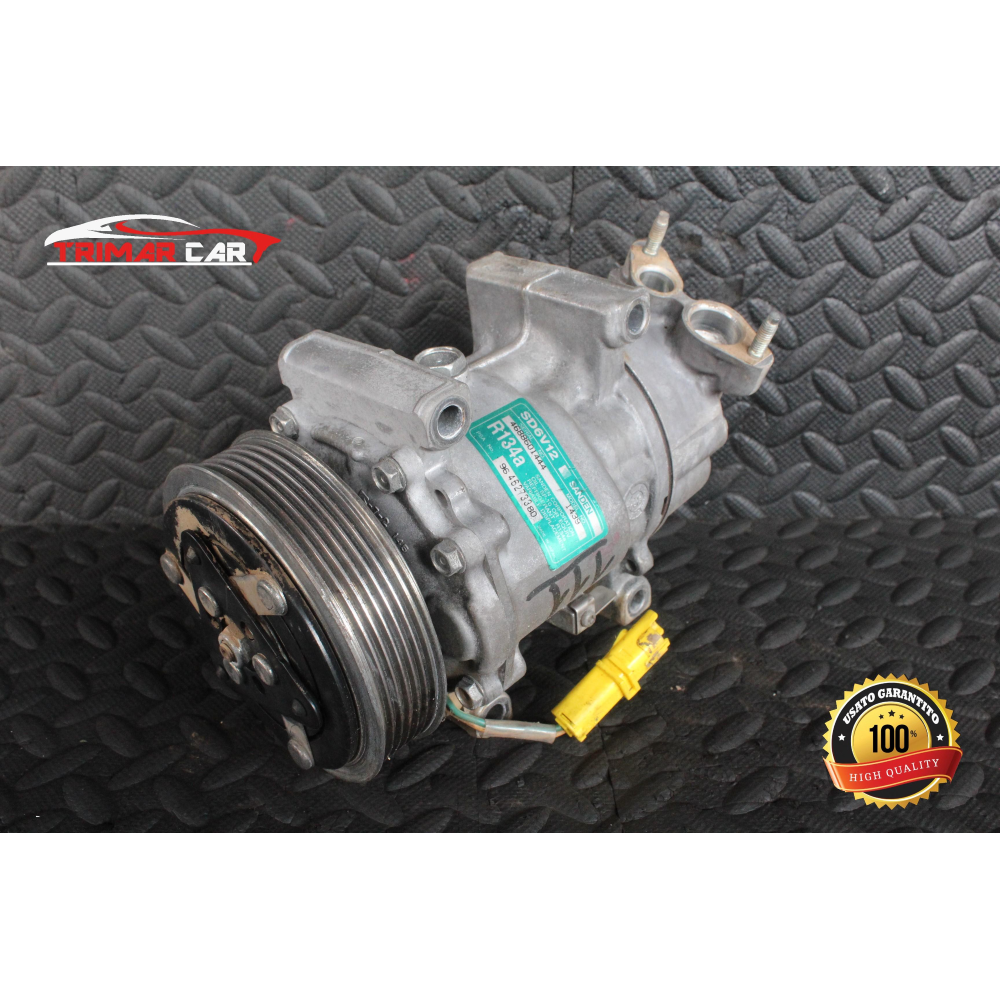 9646273380 COMPRESSORE AC CLIMA CITROEN C2 (JM)(2003-2010) 1.4 HDI 68CV 50KW COD MOT; 8HX // 8HZ