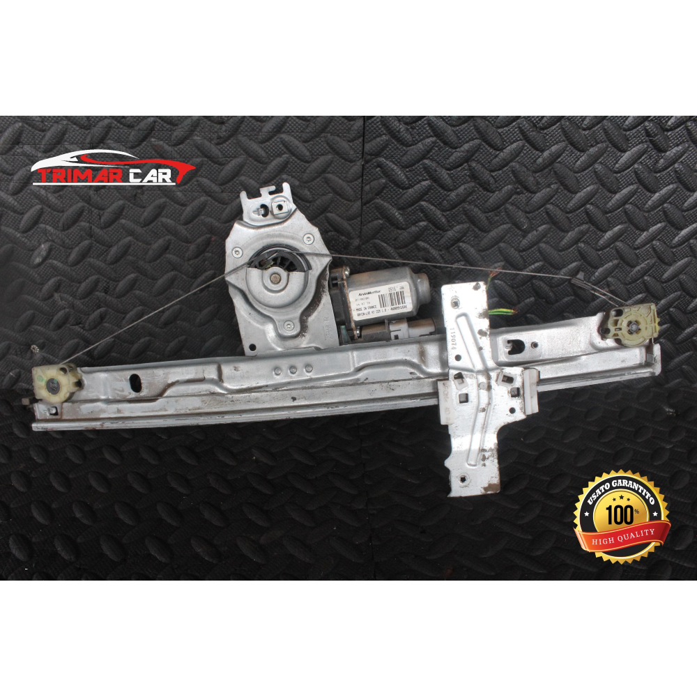 400916H MECCANISMO ALZACRISTALLI ANTERIORE DESTRO PEUGEOT 207 (WA,WC)(06-15) 1.6 HDI 90CV 66KW COD MOTORE: 9HX