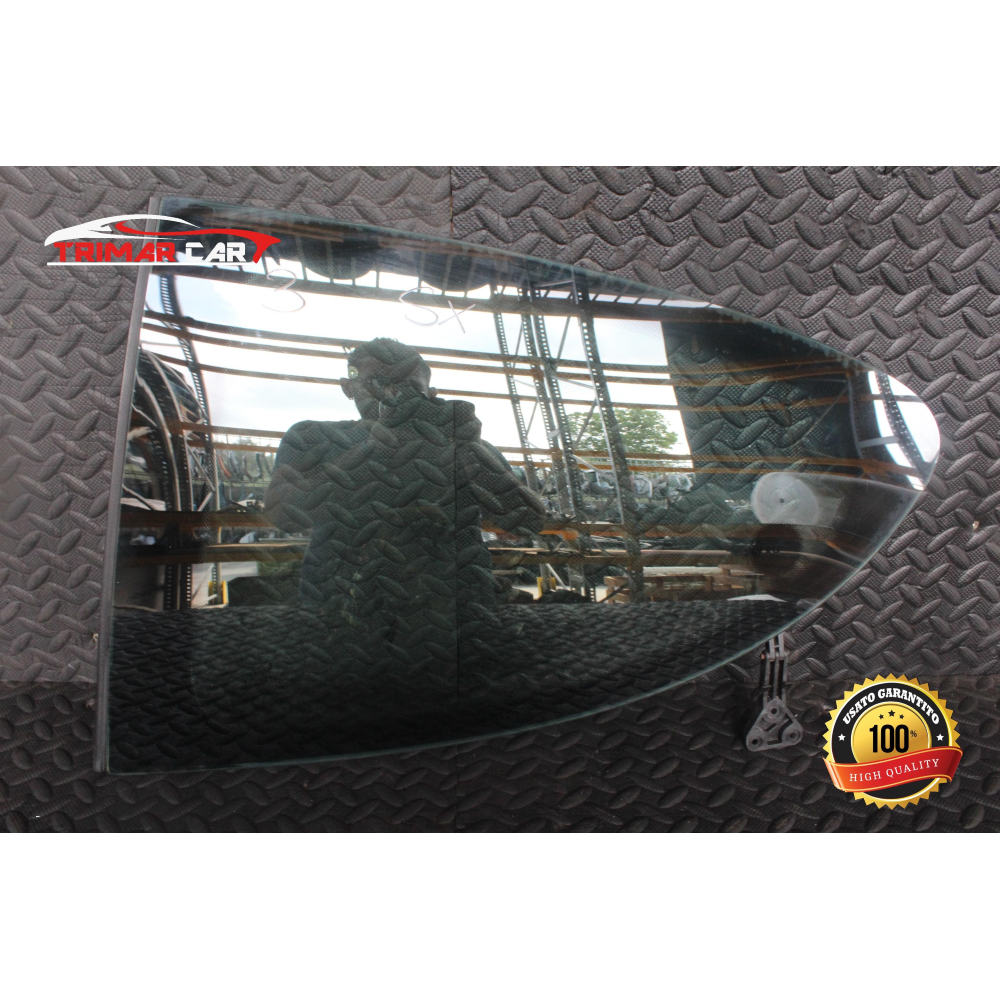 43R-000464 3P VETRO CRISTALLO FISSO POSTERIORE SINISTRO PEUGEOT 207 (WA,WC)(06-15) 1.6 HDI 109CV 80 KW COD MOT 9HZ