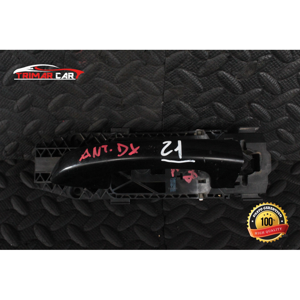 5N0839885G MANIGLIA ESTERNA ANTERIORE DESTRA VW GOLF 6 VI (5K1)(2008-2013) 1.6 TDI 105CV 77KW COD MOT; CAY