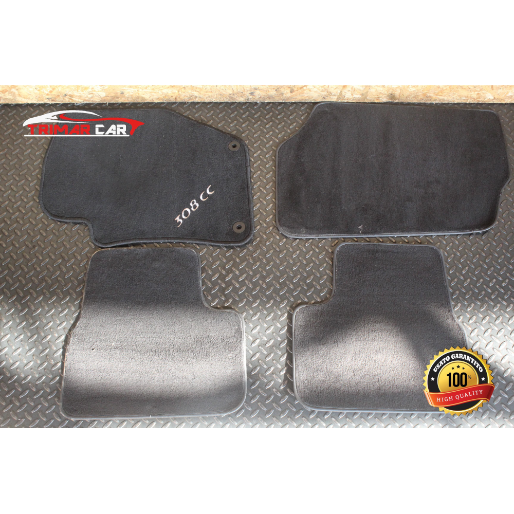 49373 - SET TAPPETINI MOQUETTE PEUGEOT 308 1 I CC (2009-2013) - ORIGINALE