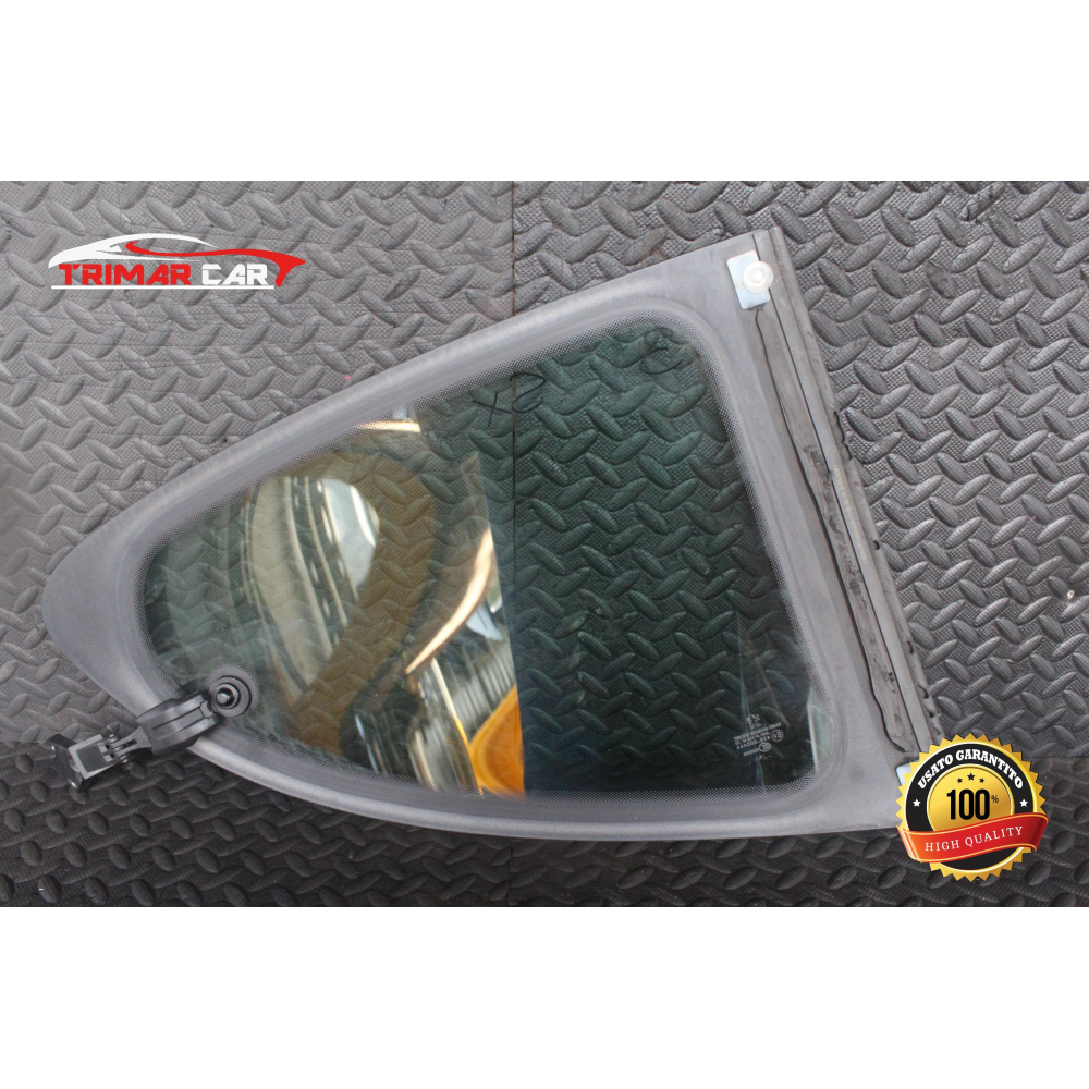 43R-000464 3P VETRO CRISTALLO FISSO POSTERIORE SINISTRO PEUGEOT 207 (WA,WC)(06-15) 1.6 HDI 109CV 80 KW COD MOT 9HZ
