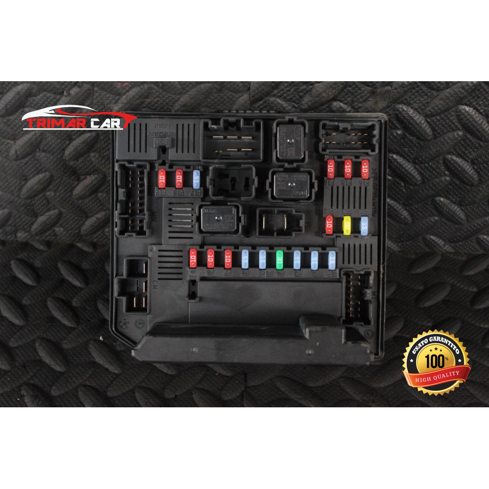 284B7JD00B CENTRALINA SCATOLA PORTAFUSIBILI NISSAN QASHQAI 1 I (J10,JJ10)(06-13) 2.0 DCI 150CV 110KW COD MOTORE: M9R