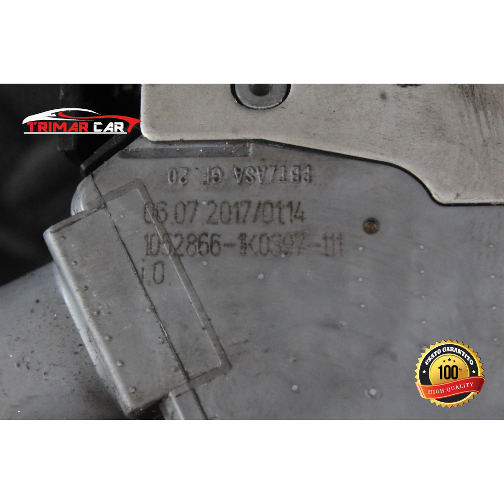 1K0397-111 SERRATURA SPORTELLO ANTERIORE SINISTRA BMW X5 (E53)(2000-2007) 3.0 D 218CV 160KW COD MOT; M57 D30 (306D2)