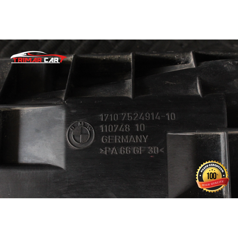 17107524914 SUPPORTO SOSTEGNO RADIATORE DX BMW SERIE 1 (E87)(2003-2013) 120D 177CV 130KW SIGLA MOT.N47D20A