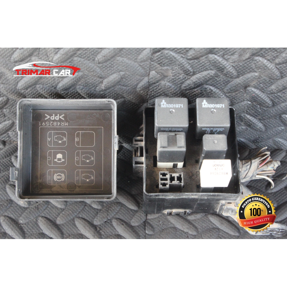 MR482591 CENTRALINA SCATOLA PORTAFUSIBILI MITSUBISHI PAJERO 3 (V60)(99-06) 3.2 DI-D 165CV 121KW COD MOT; 4M41