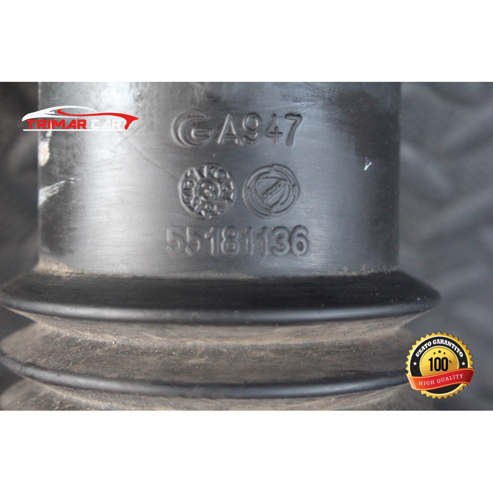 55181136 TUBO MANICOTTO ASPIRAZIONE ARIA FIAT PUNTO 2 (188)(2003-2012) 1.3 JTD 70CV 51KW COD MOT; 188A9000
