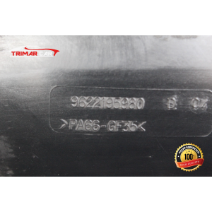 9622195980 TUBO MANICOTTO INTERCOOLER TURBO PEUGEOT 207 (WA,WC)(06-15) 1.6 HDI 109CV 80 KW COD MOT 9HZ