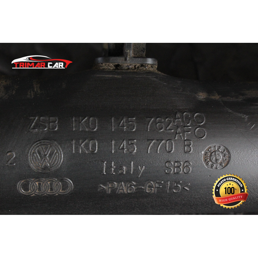 1K0145762 TUBO MANICOTTO INTERCOOLER TURBO VW GOLF 5 V (1K1)(2003-2009) 1.9 TDI 105CV 77W COD MOT; BKC