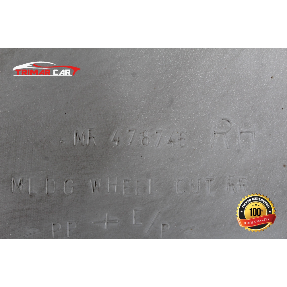 MR478746 FASCIONE PASSARUOTA POSTERIORE DESTRO MITSUBISHI PAJERO 3 (V60)(99-06) 3.2 DI-D 165CV 121KW COD MOT; 4M41