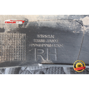 93828JD000 FASCIONE PASSARUOTA POSTERIORE DESTRO NISSAN QASHQAI 1 I (J10,JJ10)(06-13) 2.0 DCI 4X4 150CV 110KW COD MOTORE: M9R