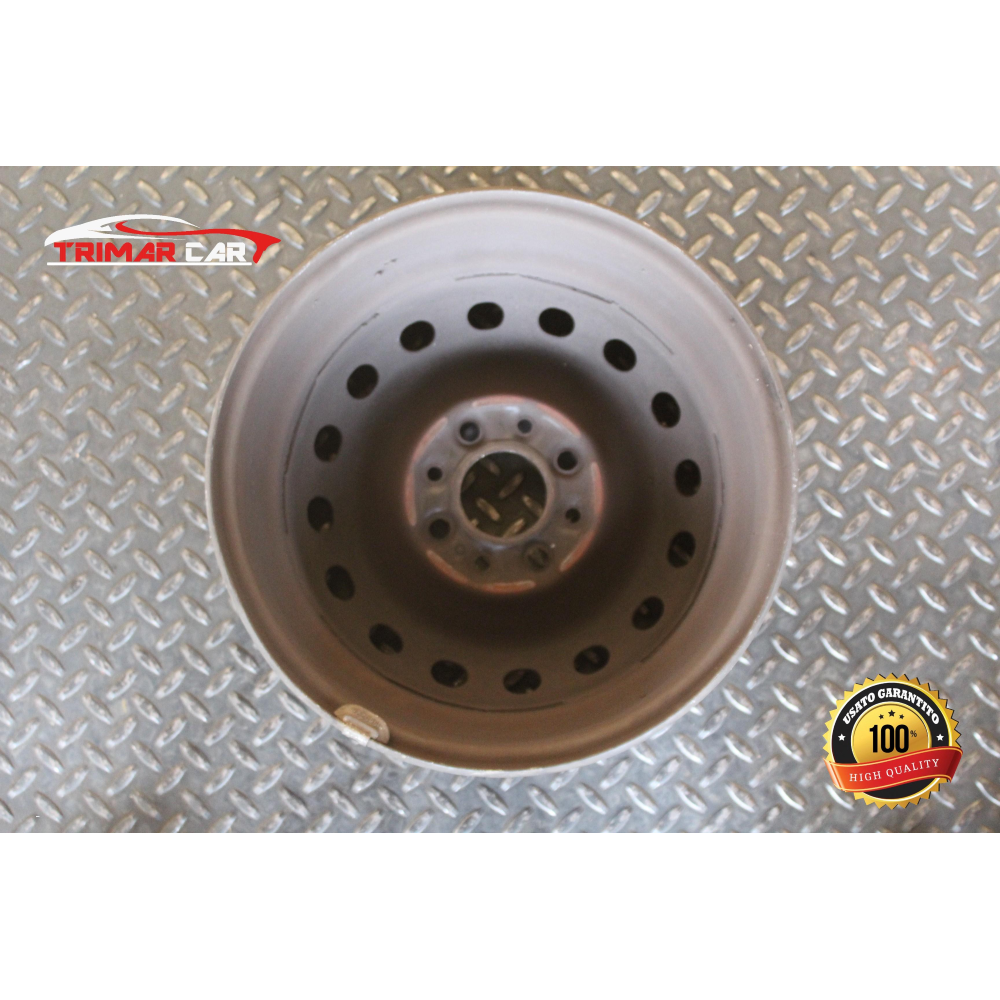 5.00BX13H X35 R13 CERCHIO SINGOLO IN FERRO FIAT PUNTO 2 (188)(1999-2012)