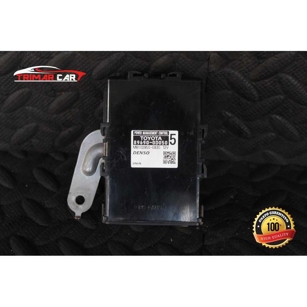 89690-0D051 CENTRALINA CONTROLLO ALIMENTAZIONE TOYOTA YARIS 3 III (P13)(2010 IN POI) 1.4D-4D  90CV  66KW  COD MOT; 1NDTV