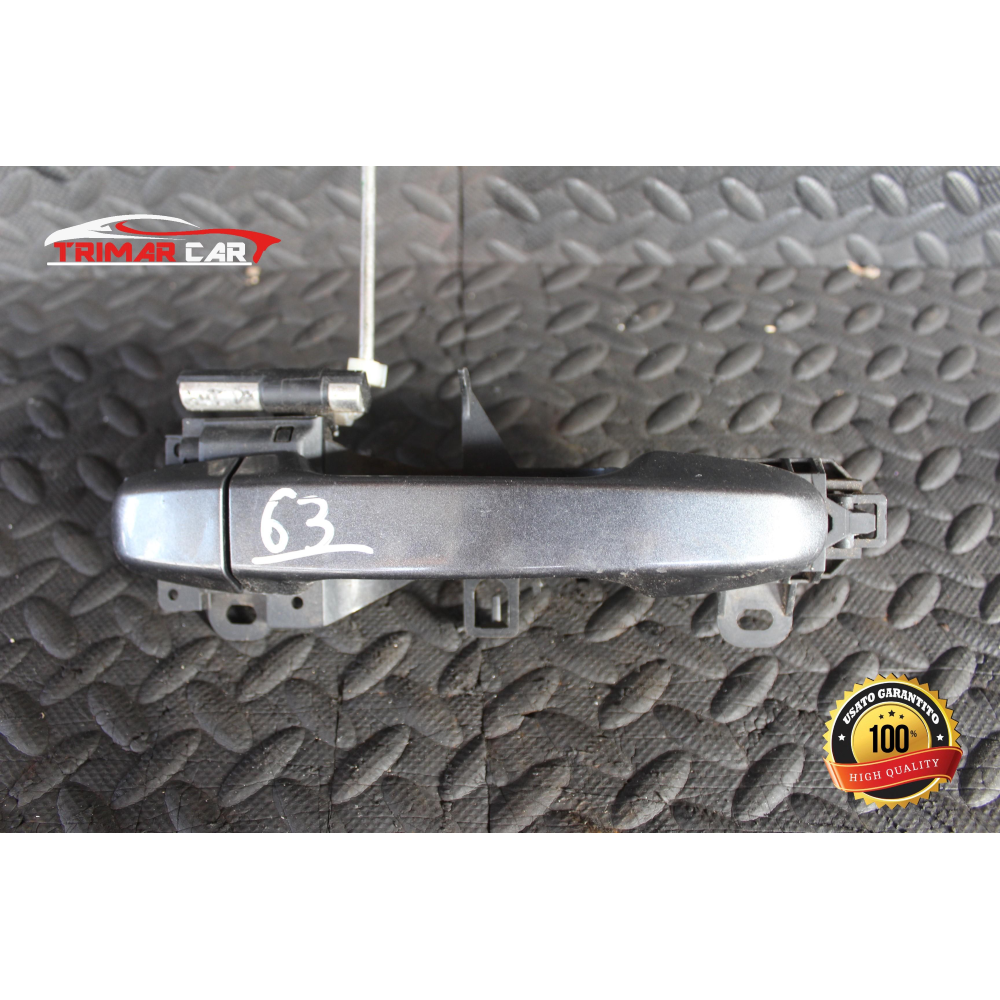 MANIGLIA ESTERNA ANTERIORE DESTRA TOYOTA YARIS 3 III (P13)(2010 IN POI) 1.4D-4D  90CV  66KW  COD MOT; 1NDTV