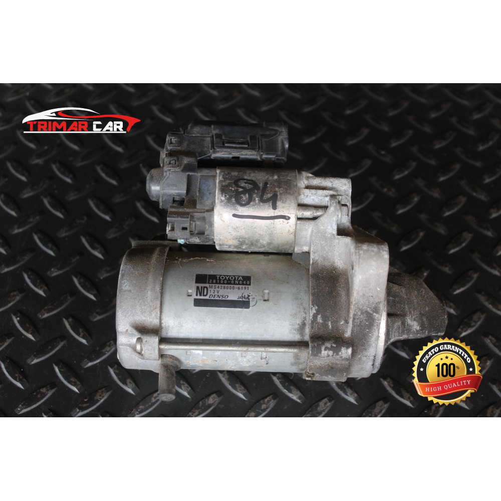 28100-0N040 MOTORINO AVVIAMENTO TOYOTA YARIS 3 III (P13)(2010 IN POI) 1.4D-4D  90CV  66KW  COD MOT; 1NDTV