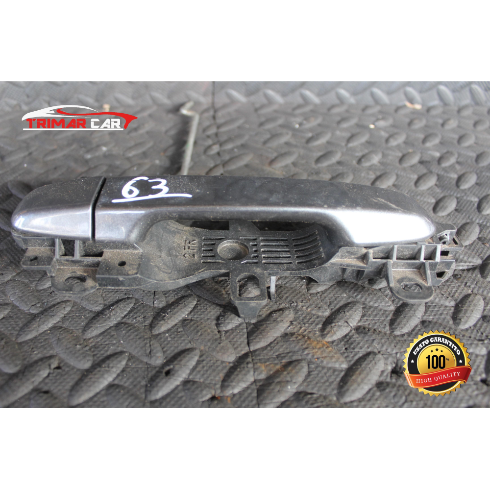 MANIGLIA ESTERNA ANTERIORE DESTRA TOYOTA YARIS 3 III (P13)(2010 IN POI) 1.4D-4D  90CV  66KW  COD MOT; 1NDTV