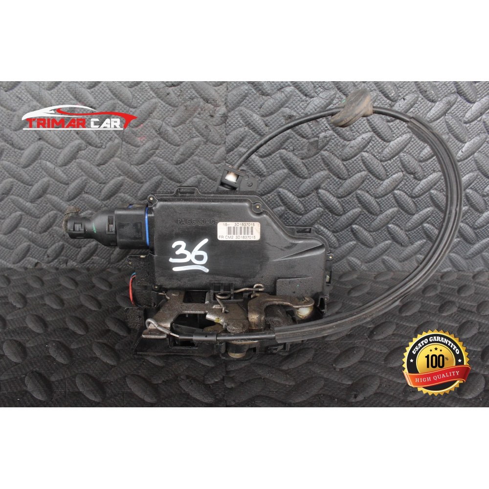 3D1837015 SERRATURA SPORTELLO ANTERIORE SINISTRA VW GOLF 5 V (1K1)(2003-2009) 1.9 TDI 105CV 77W COD MOT; BKC