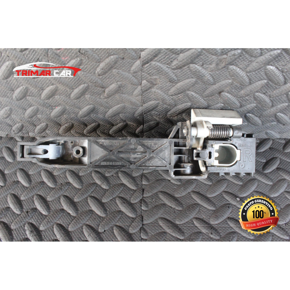 80610EB300 MANIGLIA ESTERNA POSTERIORE DESTRA NISSAN QASHQAI 1 I (J10,JJ10)(06-13) 2.0 DCI 150CV 110KW COD MOTORE: M9R