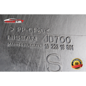 1022318S01 16500JD70C AIRBOX PORTAFILTRO ARIA NISSAN QASHQAI 1 I (J10,JJ10)(06-13) 2.0 DCI 150CV 110KW COD MOTORE: M9R