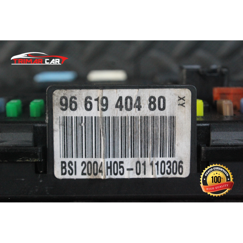 9661940480 CENTRALINA BODY COMPUTER CITROEN C4 COUPE(LA)(04-11) 2.0 HDI 136CV 100KW COD.MOT.: RHR