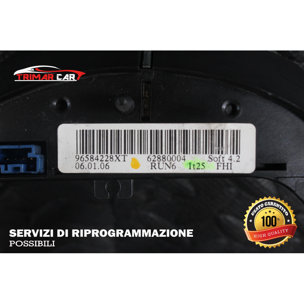 96584228XT COMANDI AL VOLANTE CITROEN C4 COUPE(LA)(04-11) 2.0 HDI 136CV 100KW COD.MOT.: RHR