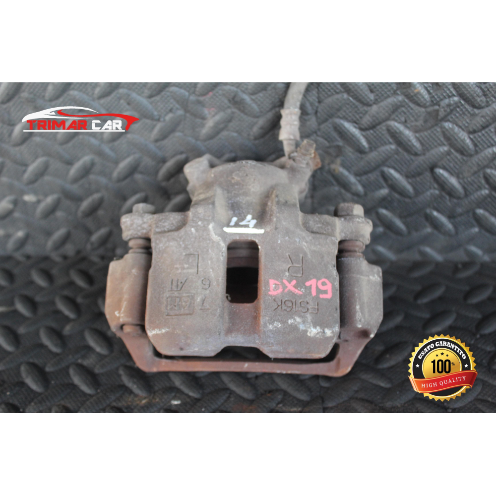 PINZA FRENO ANTERIORE DESTRA DAIHATSU TERIOS 2 (J2)(2006 IN POI) 1.5 VVT-I RWD 105CV 77KW COD MOT 3SZ