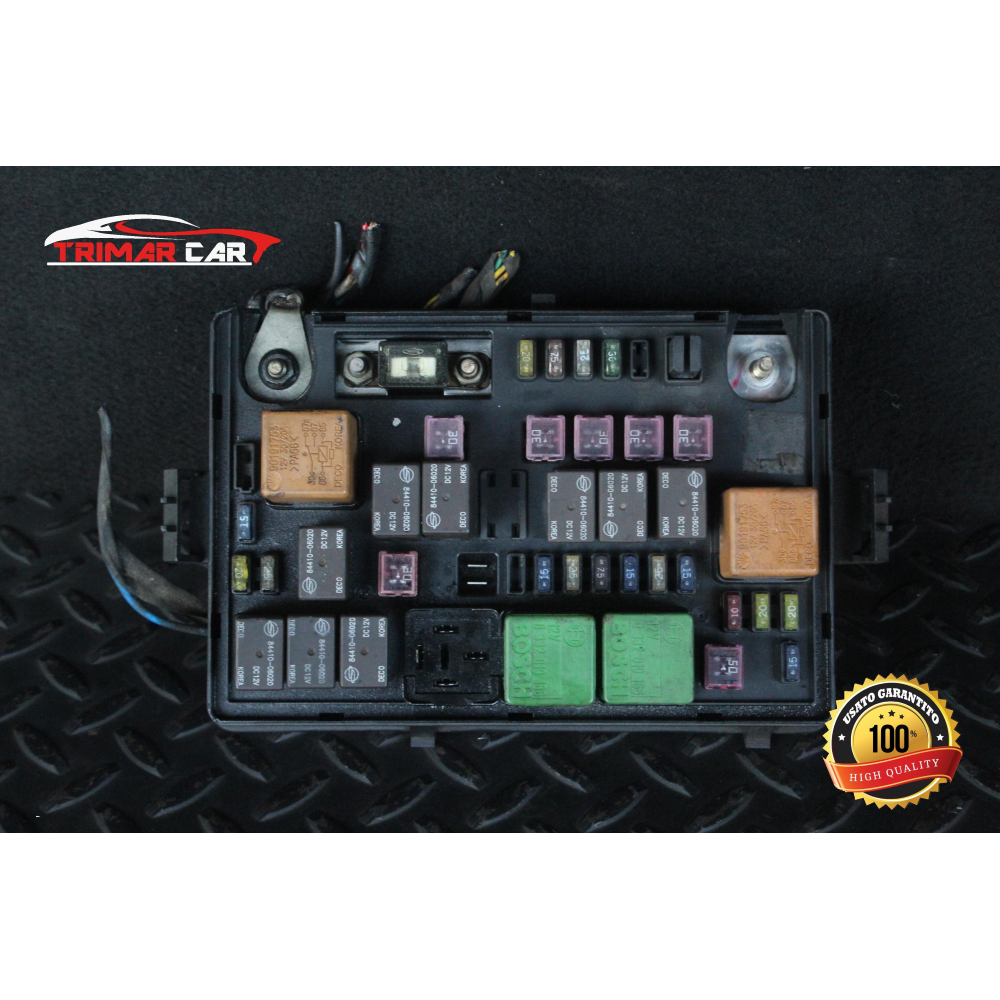 CENTRALINA SCATOLA PORTAFUSIBILI SSANGYONG KORANDO (KJ)(96-06) 2.3 TDI 4X4 101CV 74KW COD MOTORE: OM661LA