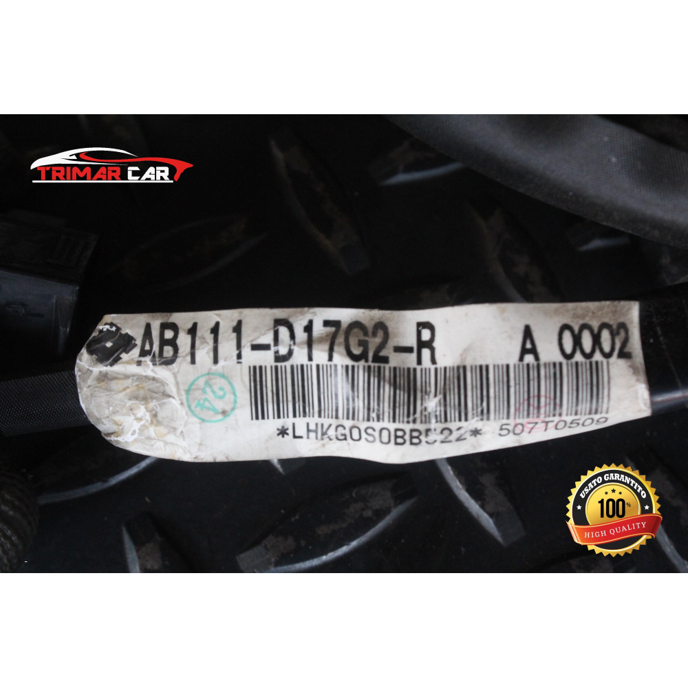 AB111-17G2-R CAVO CAVI CABLAGGIO MOTORE DAIHATSU TERIOS 2 (J2)(2006 IN POI) 1.5 VVT-I RWD 105CV 77KW COD MOT 3SZ