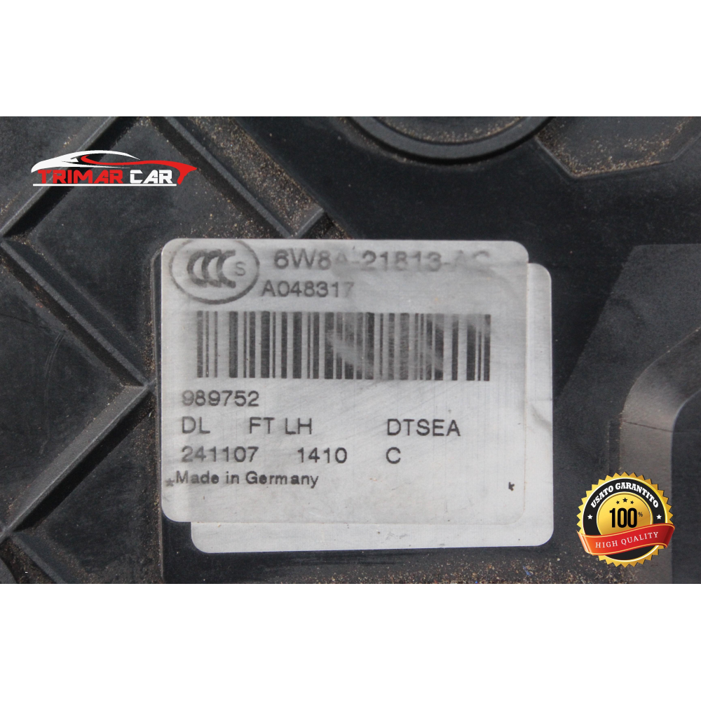 6W8A-21813-AC SERRATURA SPORTELLO ANTERIORE SINISTRA LAND ROVER FREELANDER 2 (L359)(06-14) 2.2 TD4 4X4 160CV 118KW COD MOTORE: 224DT // DW12BTED4