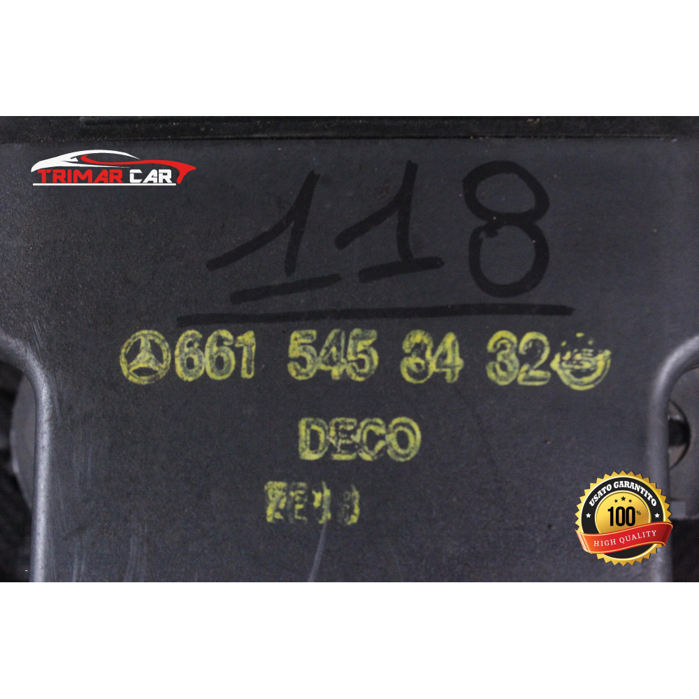 6615453432 CENTRALINA RELÉ CANDELETTE SSANGYONG KORANDO (KJ)(96-06) 2.3 TDI 4X4 101CV 74KW COD MOTORE: OM661LA