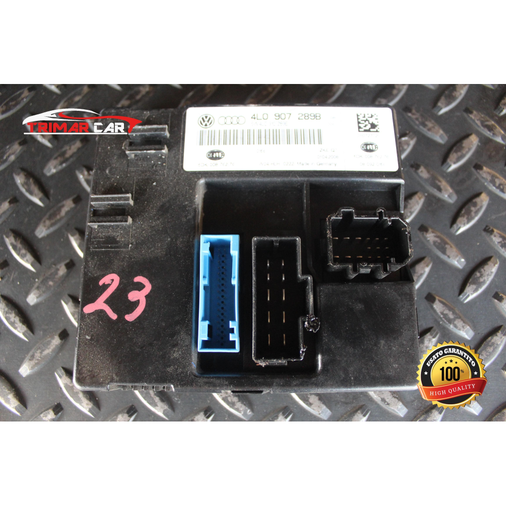 4L0907289B CENTRALINA COMFORT AUDI Q7 (4LB)(2006-2015) 3.0 TDI V6 240CV 176KW 24V COD MOTORE: CAS