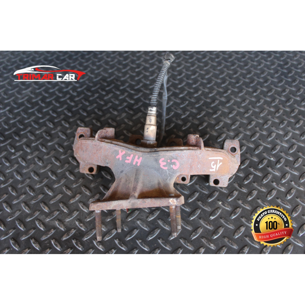 9636962310 COLLETTORE DI SCARICO CITROEN C3 1 I (FC)(2002-2009) 1.1 HFX