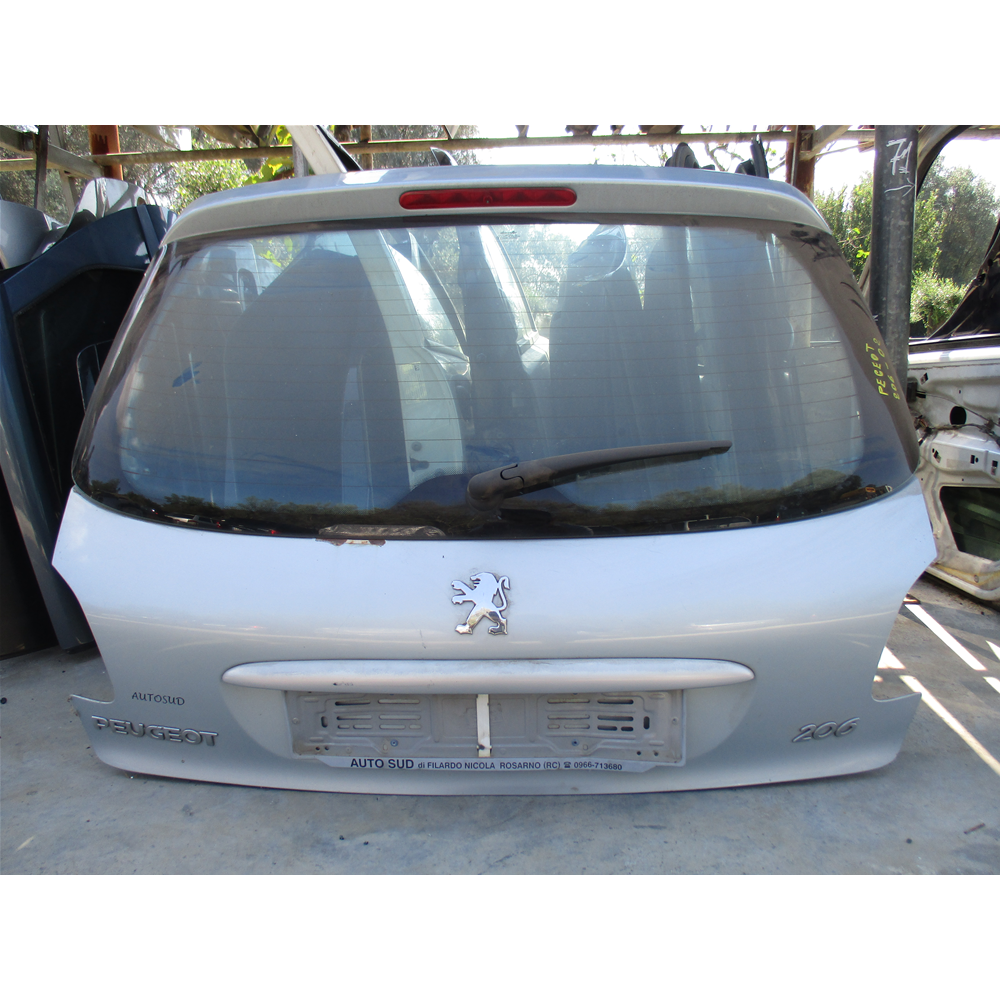 COFANO PORTELLONE  BAGAGLIAIO POSTERIORE PEUGEOT 206 (2A/C) [2002-2009]