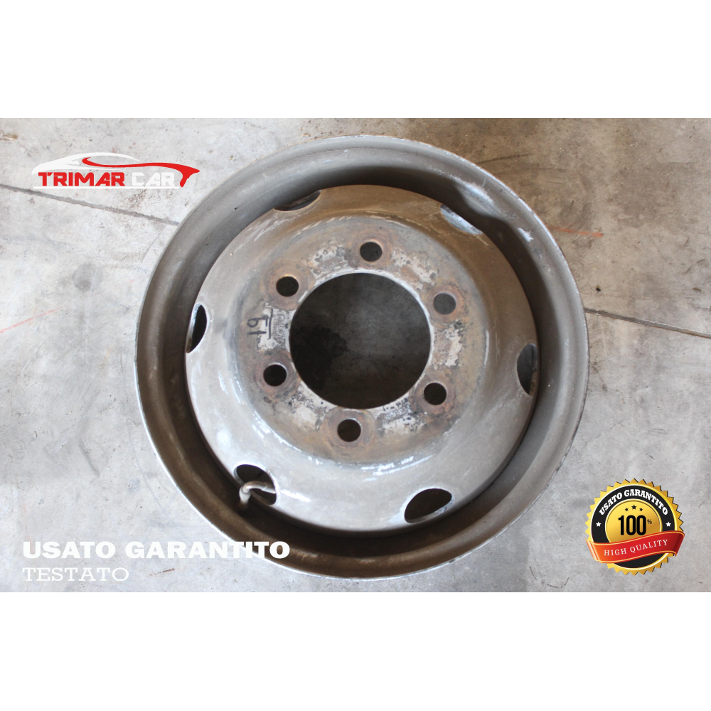 16H1X5J R16 CERCHIO SINGOLO IN FERRO IVECO DAILY 2 II AUTOBUS (1989-1999) 35-10 103CV 76KW COD MOT; SOFIM 8140.27