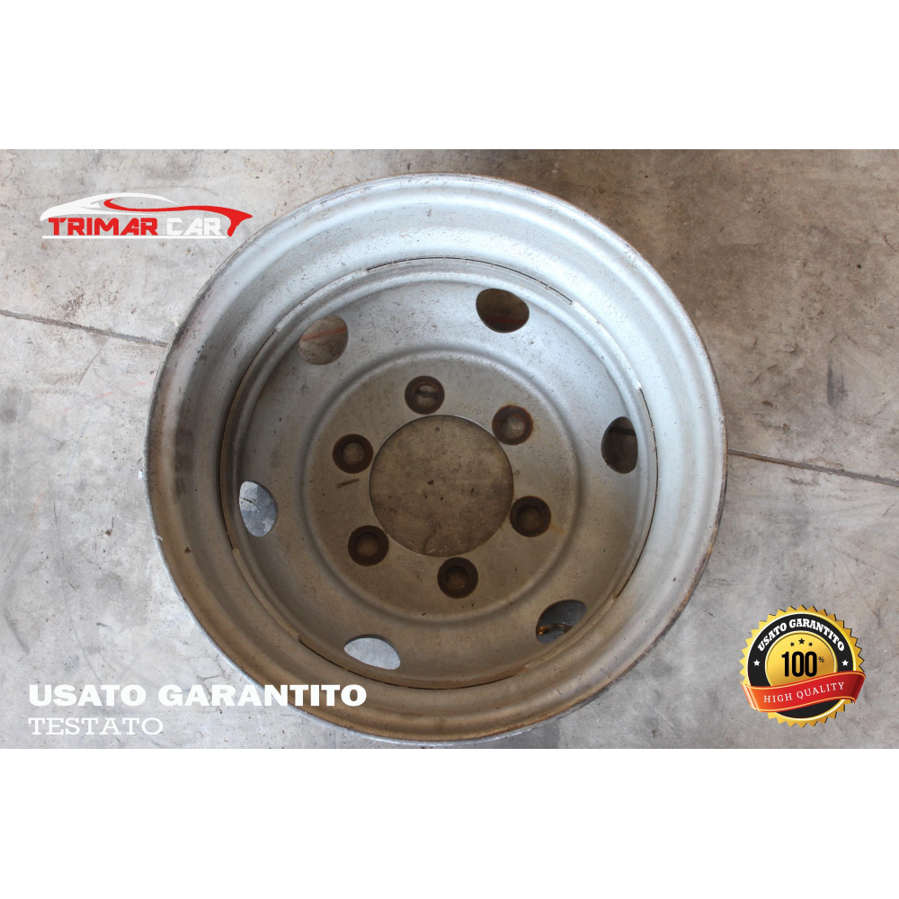 16H1X5J R16 CERCHIO SINGOLO IN FERRO IVECO DAILY 2 II AUTOBUS (1989-1999) 35-10 103CV 76KW COD MOT; SOFIM 8140.27