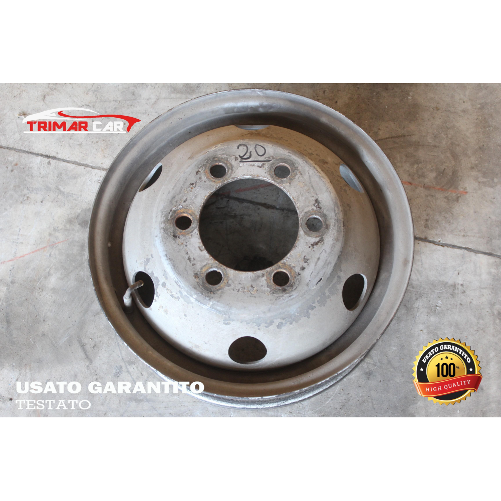 E5JKX16HB R16 CERCHIO SINGOLO IN FERRO IVECO DAILY 2 II AUTOBUS (1989-1999) 35-10 103CV 76KW COD MOT; SOFIM 8140.27