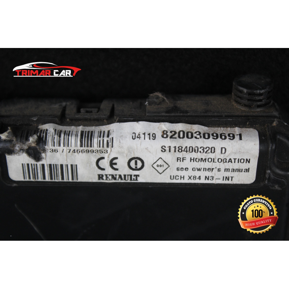 8200309691 CENTRALINA BODY COMPUTER RENAULT SCENIC 2 II (JM0/1)(03-09)