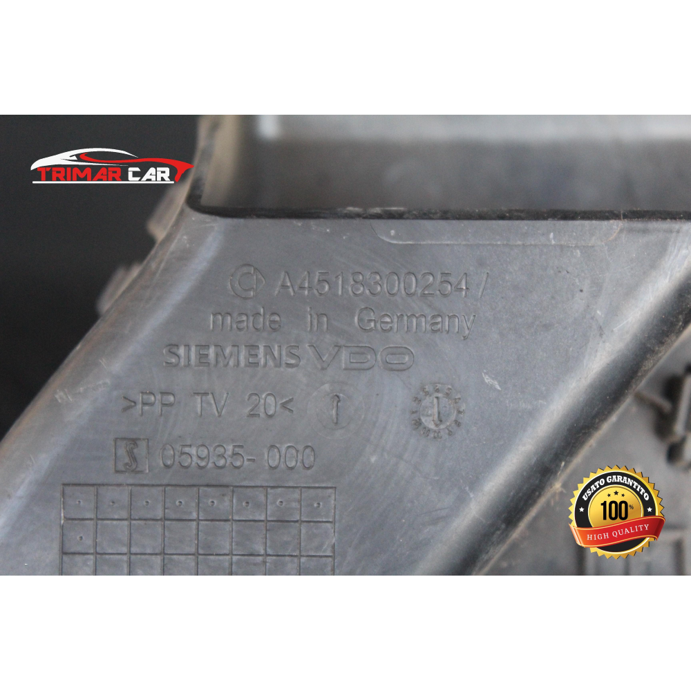 A4518300254 BOCCHETTA ARIA CLIMA CRUSCOTTO CENTRALE SMART FORTWO COUPE (451)(07-14)