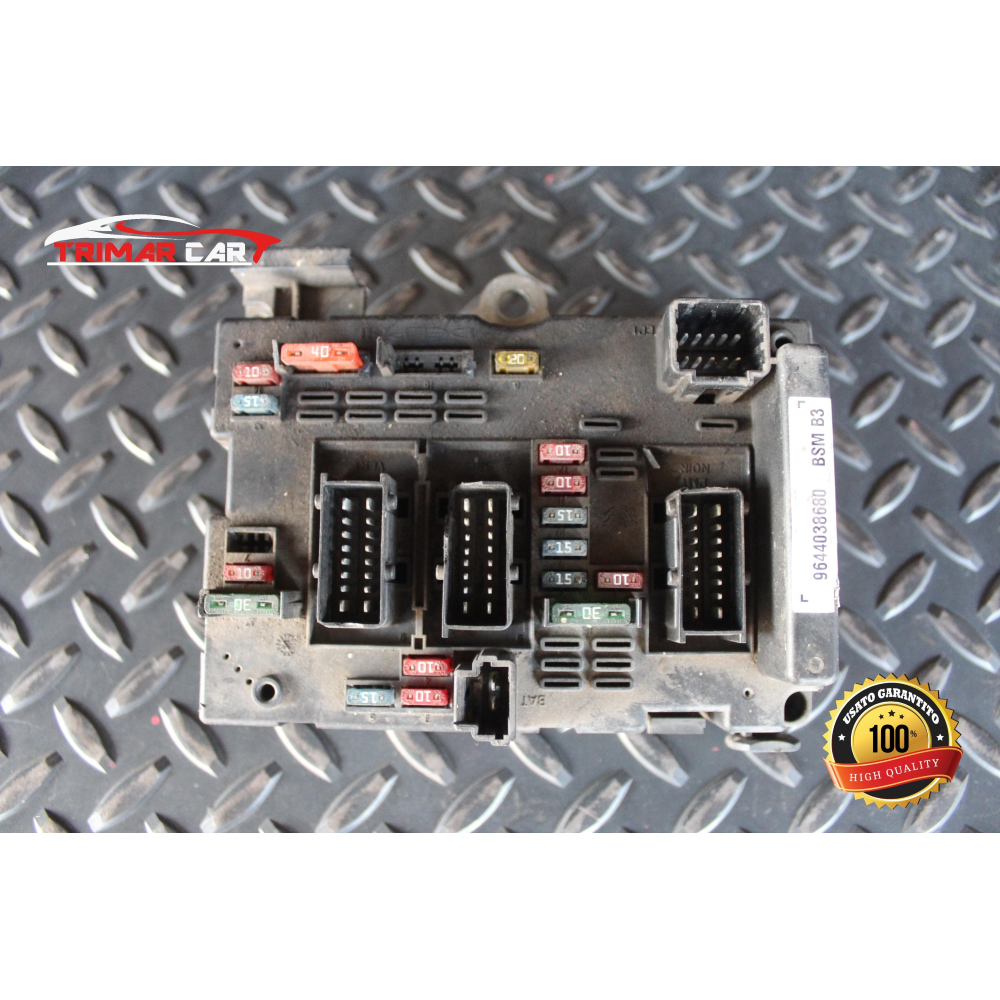 9644038680 CENTRALINA BODY COMPUTER PEUGEOT 307 (3A/C)(2000-2009)