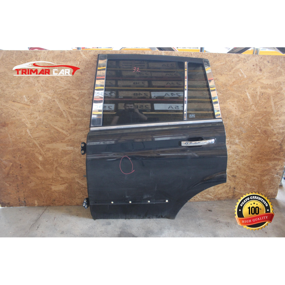 SPORTELLO PORTA PORTIERA POSTERIORE SX SINISTRA SSANGYONG KYRON (2005 IN POI) 2.0 XDI 4X4 141CV 104KW COD MOTORE: 664950 (D20DT)